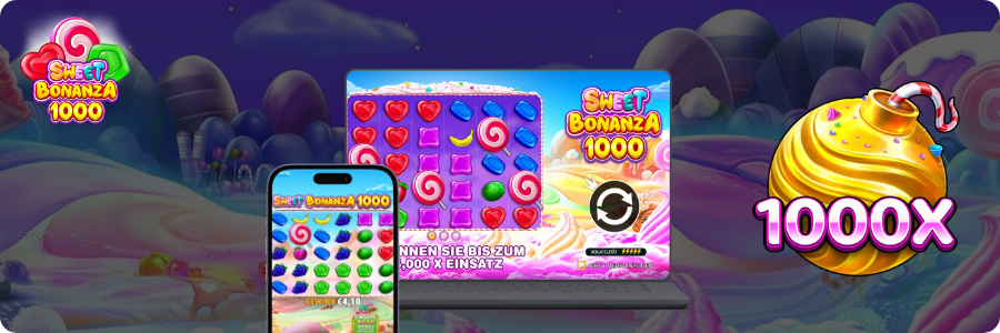 Sweet Bonanza 1000 Slot von Pragmatic Play