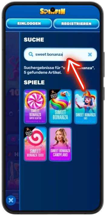 Sweet Bonanza 1000 im Casino suchen und finden