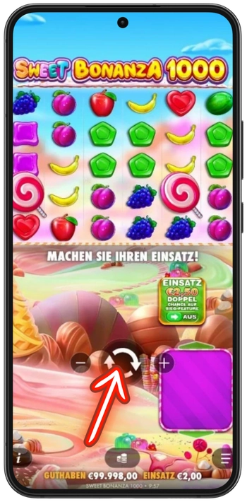 Sweet Bonanza 1000 spielen starten Autoplay Tumble